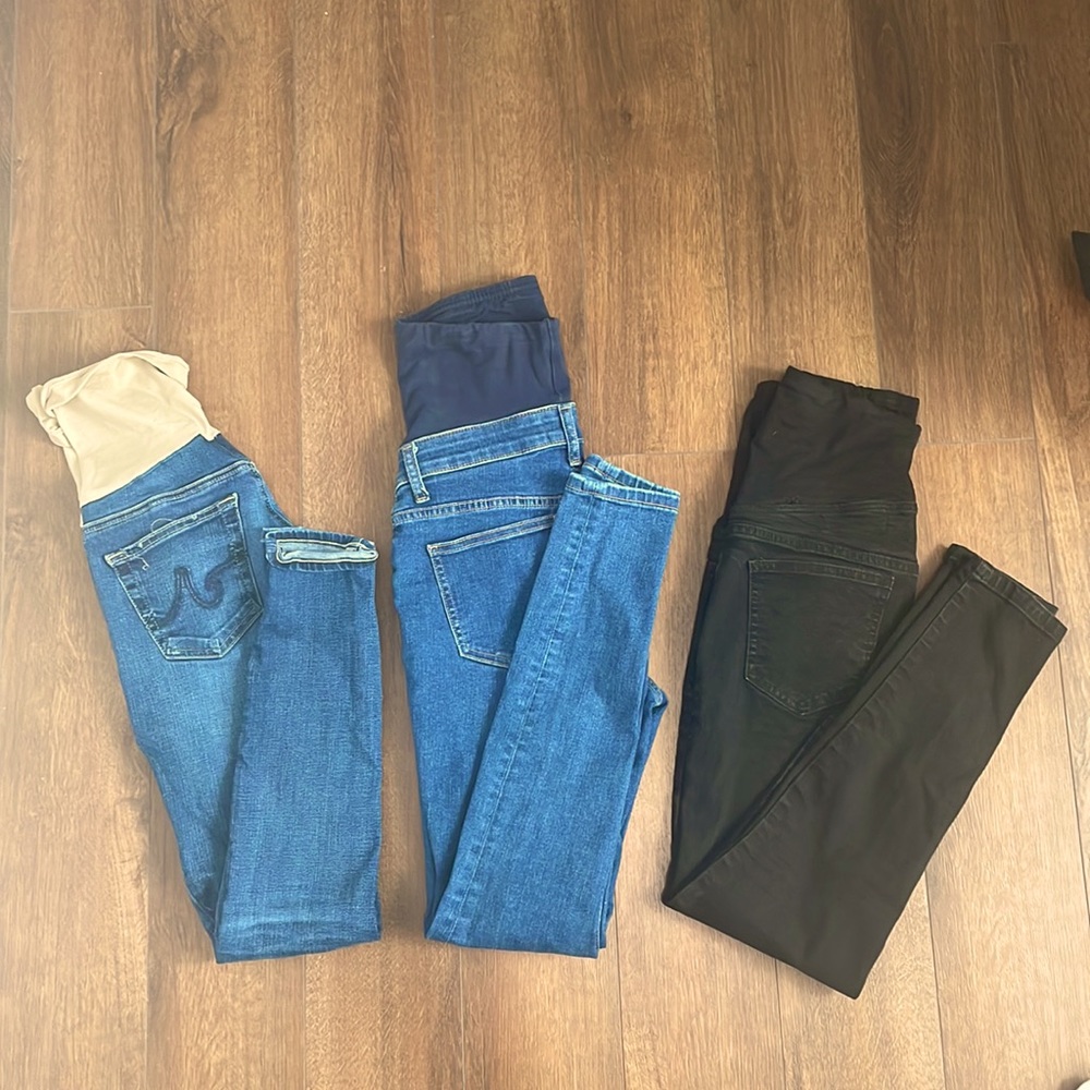 Maternity Bundle Jeans, Size 2 & Size 26